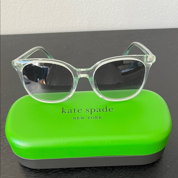 kate spade Accessories - Kate Spade Minty Green Transparent Sunglasses NWT